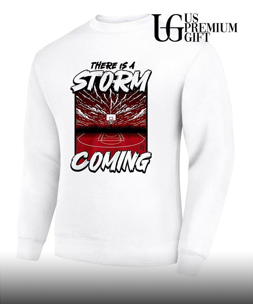 There is a Storm Coming basketball shirt