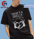 There’s a skelly in my belly shirt