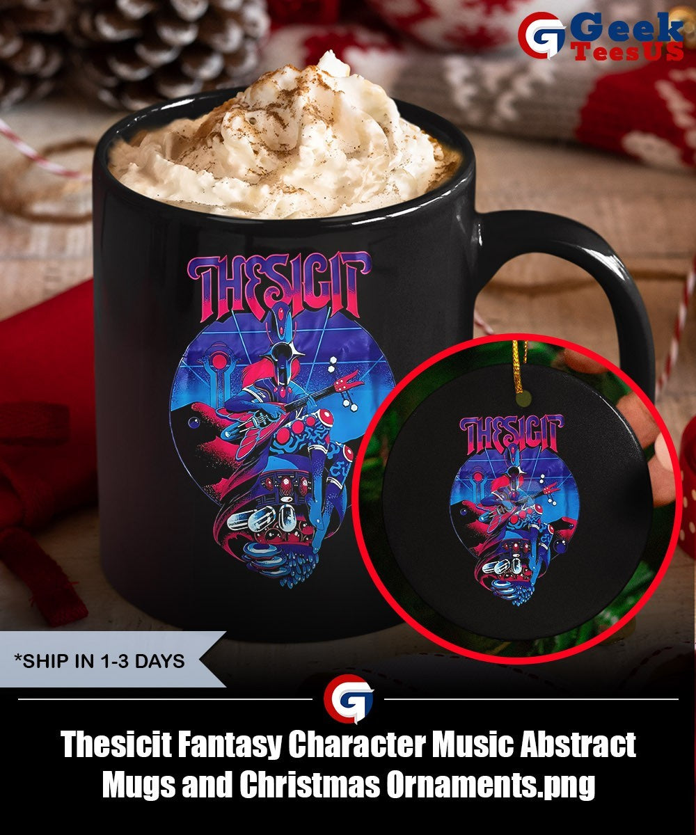 Thesicit Fantasy Character Music Abstract shirt