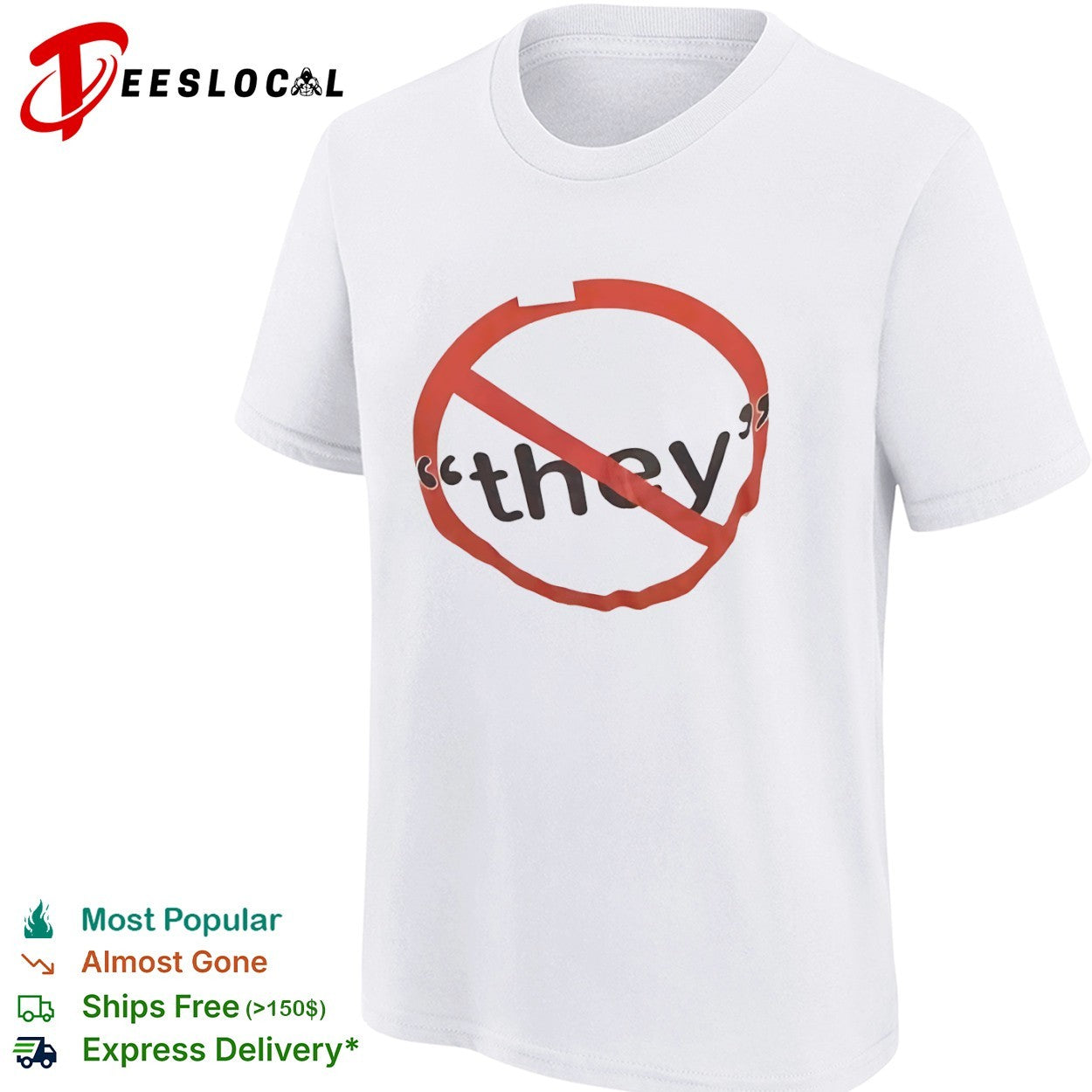 They Anti-Pronoun pronouns shirt