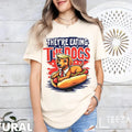 They Are Eating the Dogs Funny Trum.p T-Shirt, Hot Dog Political Satire Tee, 2024 Election Humor, Funny Trendy Classic, Graphic Tees For Women And Men, Gifts For All