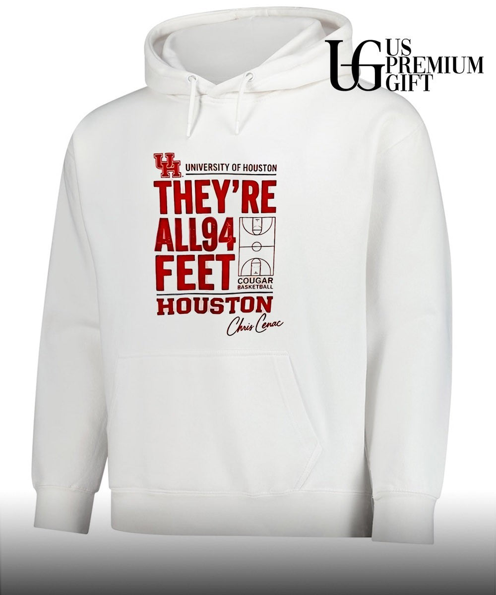 They’re all 94 feet Houston Cougars basketball shirt