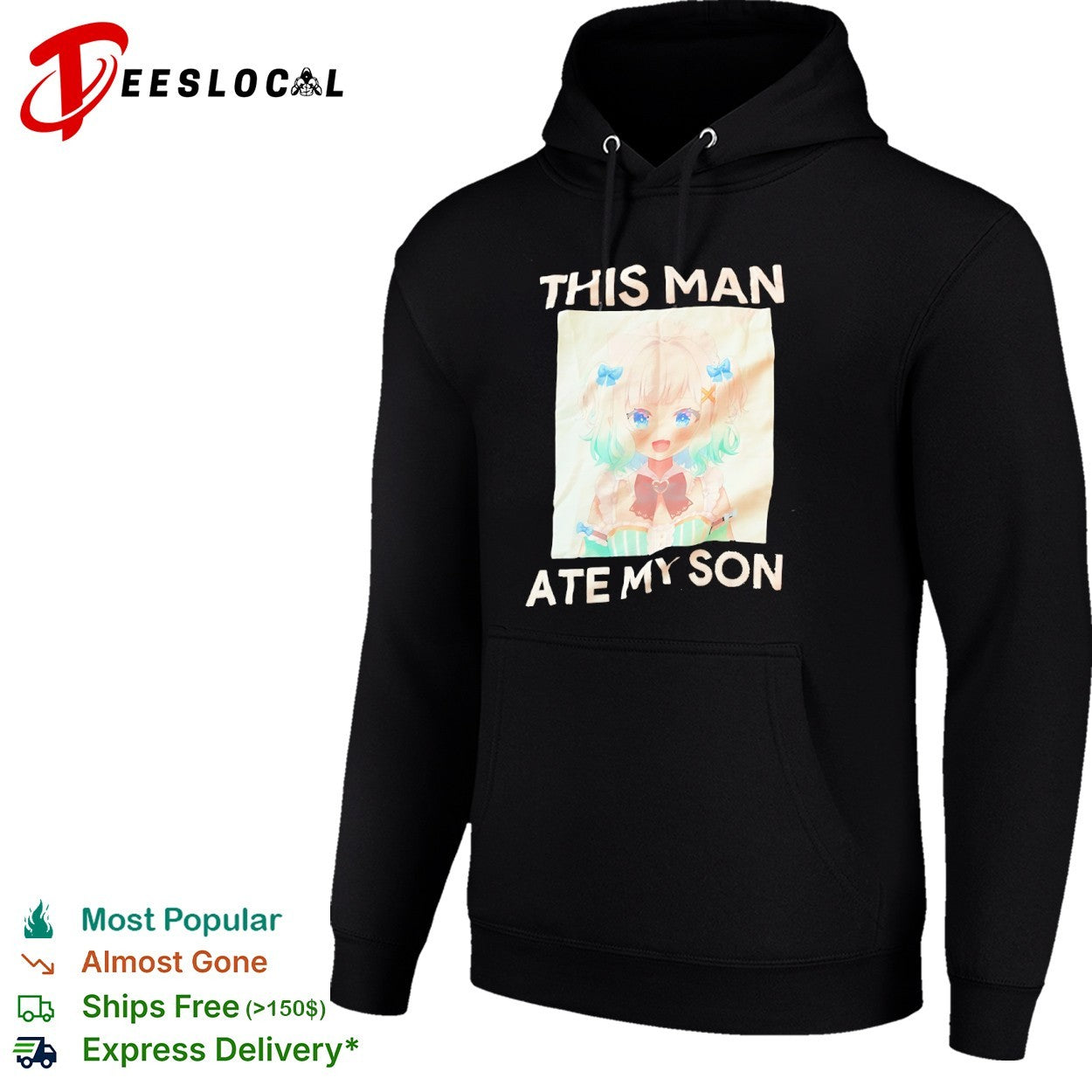 This Man Ate My Son Anime Girl Meme internet shirt