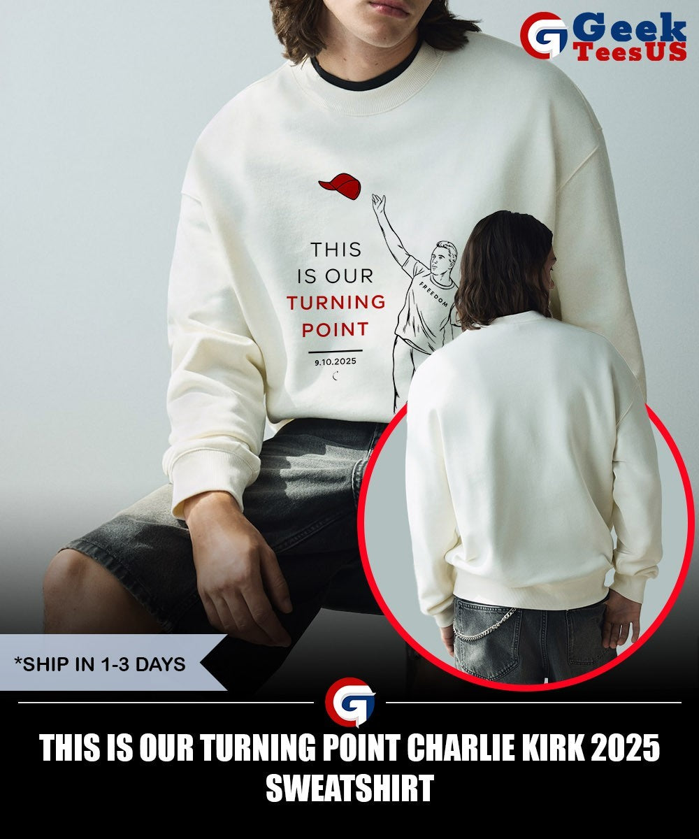 This is our turning point Charlie Kirk 2025 shirt