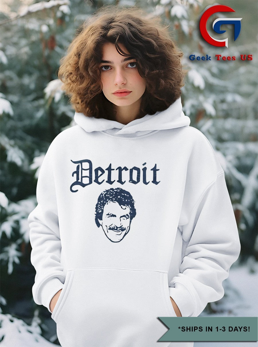 Thomas Magnum big head Detroit Tigers shirt