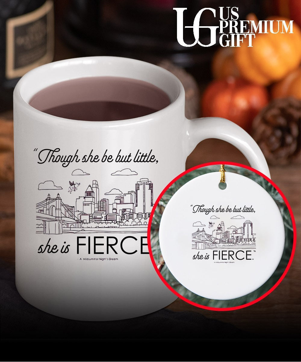 Though she be but little she is fierce shirt