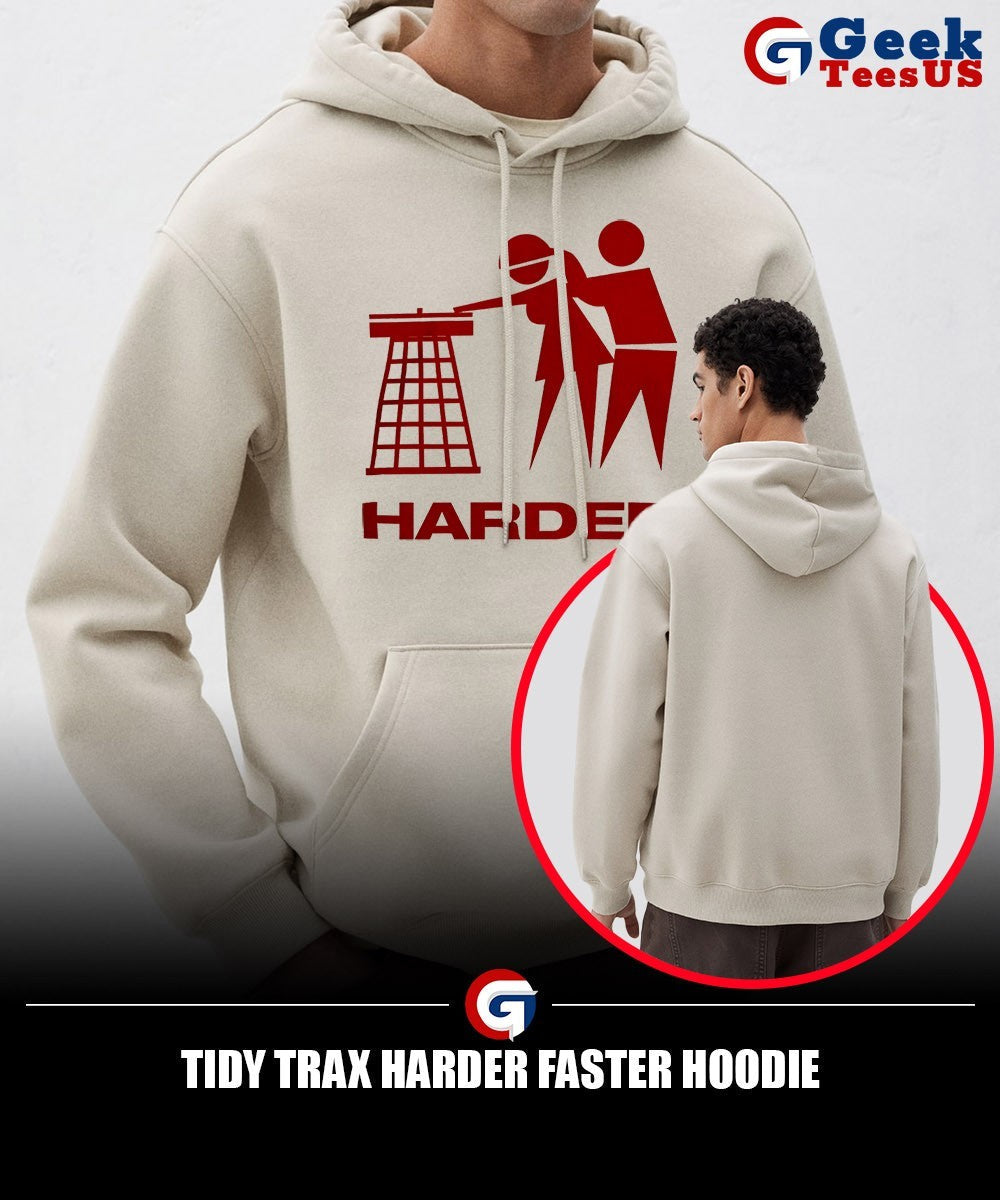 Tidy trax harder faster shirt