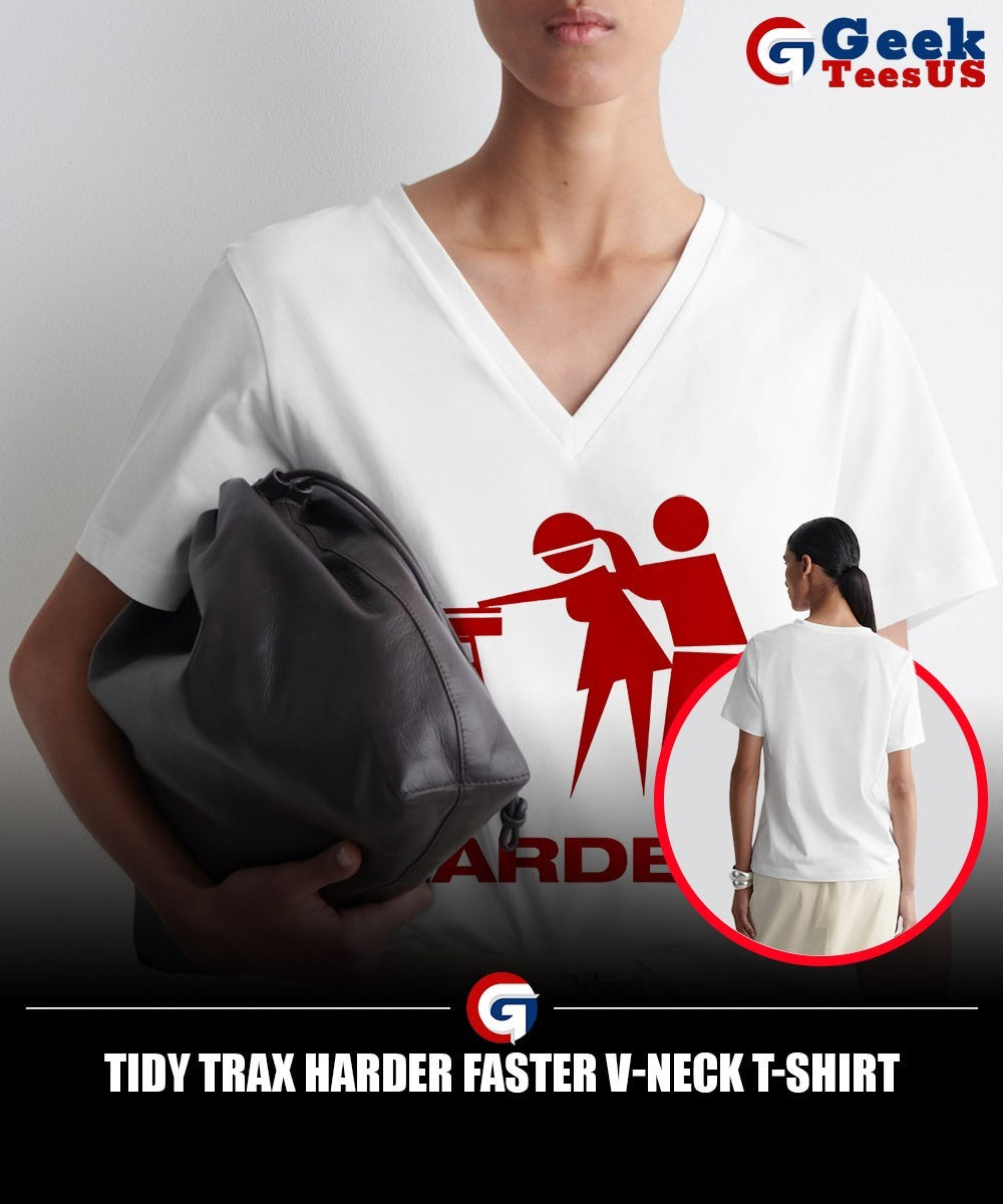Tidy trax harder faster shirt