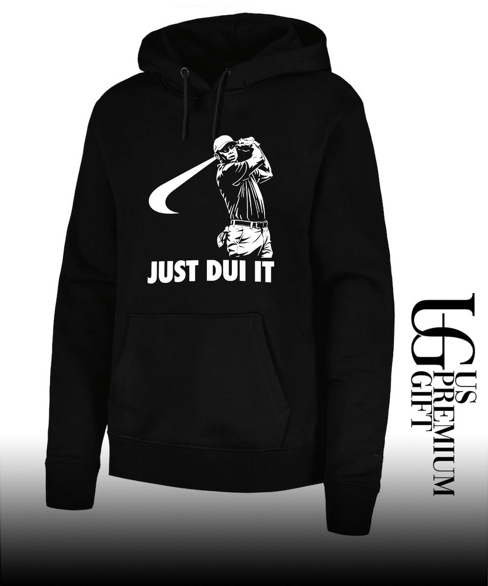 Tiger Woods Just DUT It logo shirt