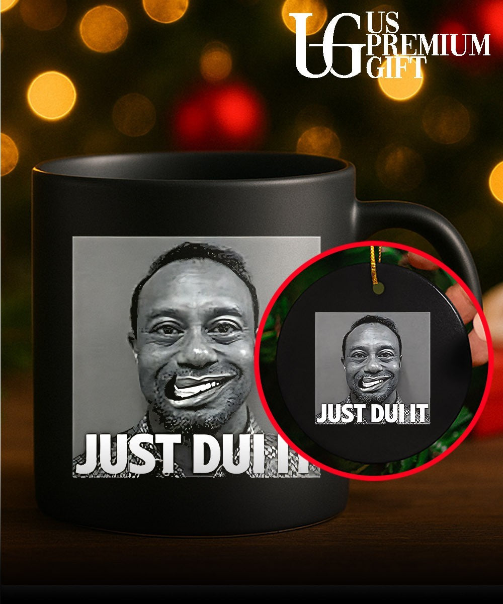 Tiger Woods Mugshot Just Dui It shirt