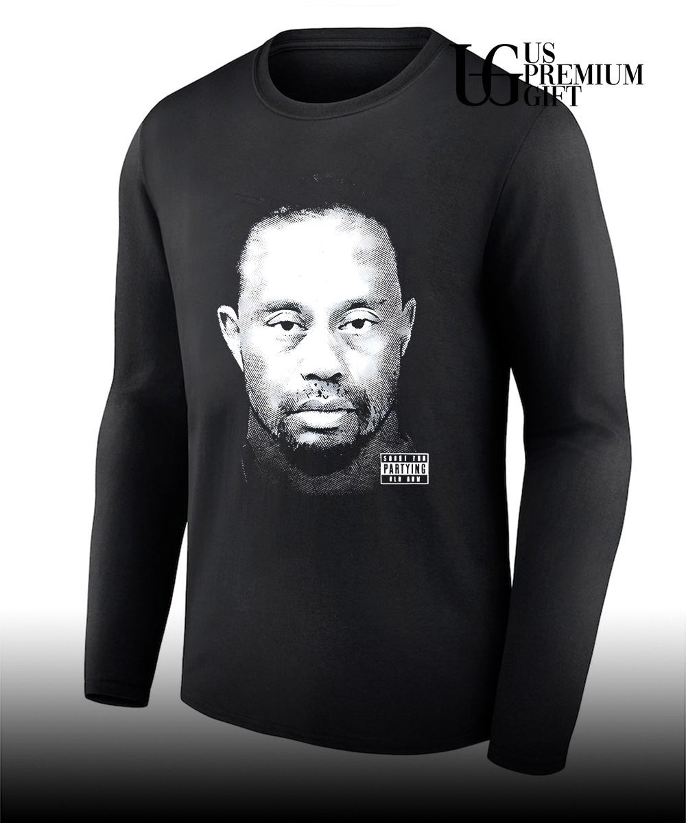 Tiger Woods Mugshot Partying shirt