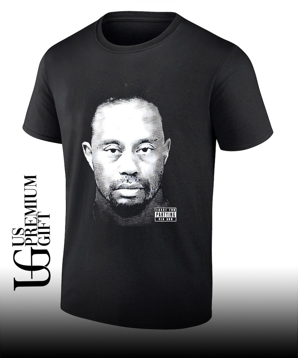 Tiger Woods Mugshot Partying shirt