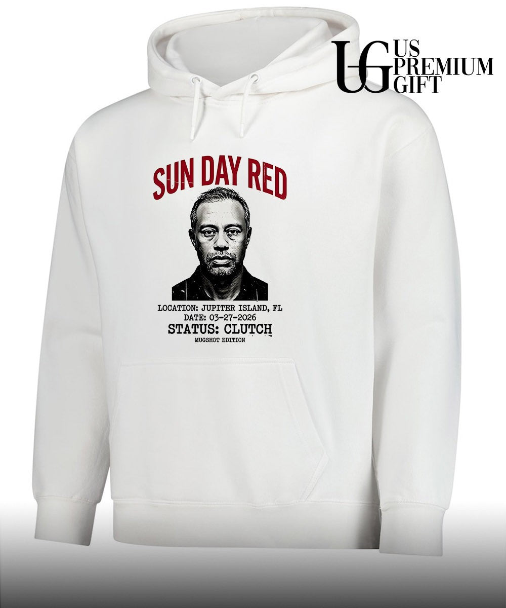 Tiger Woods Sun Day Red Mugshot shirt