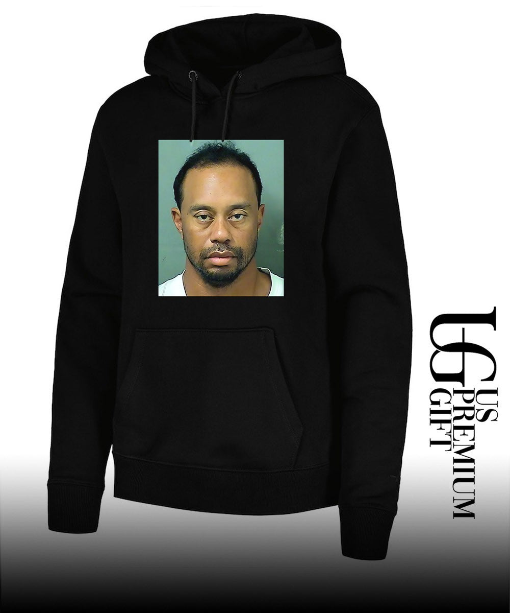Tiger Woods mugshot shirt