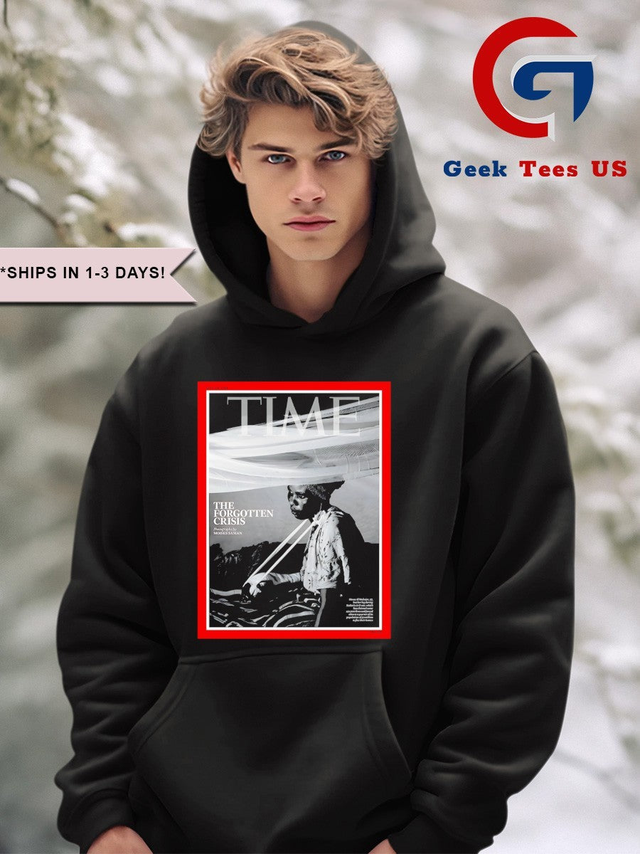 Time The Forgotten Crisis September 29 2025 Moises Saman Poster shirt