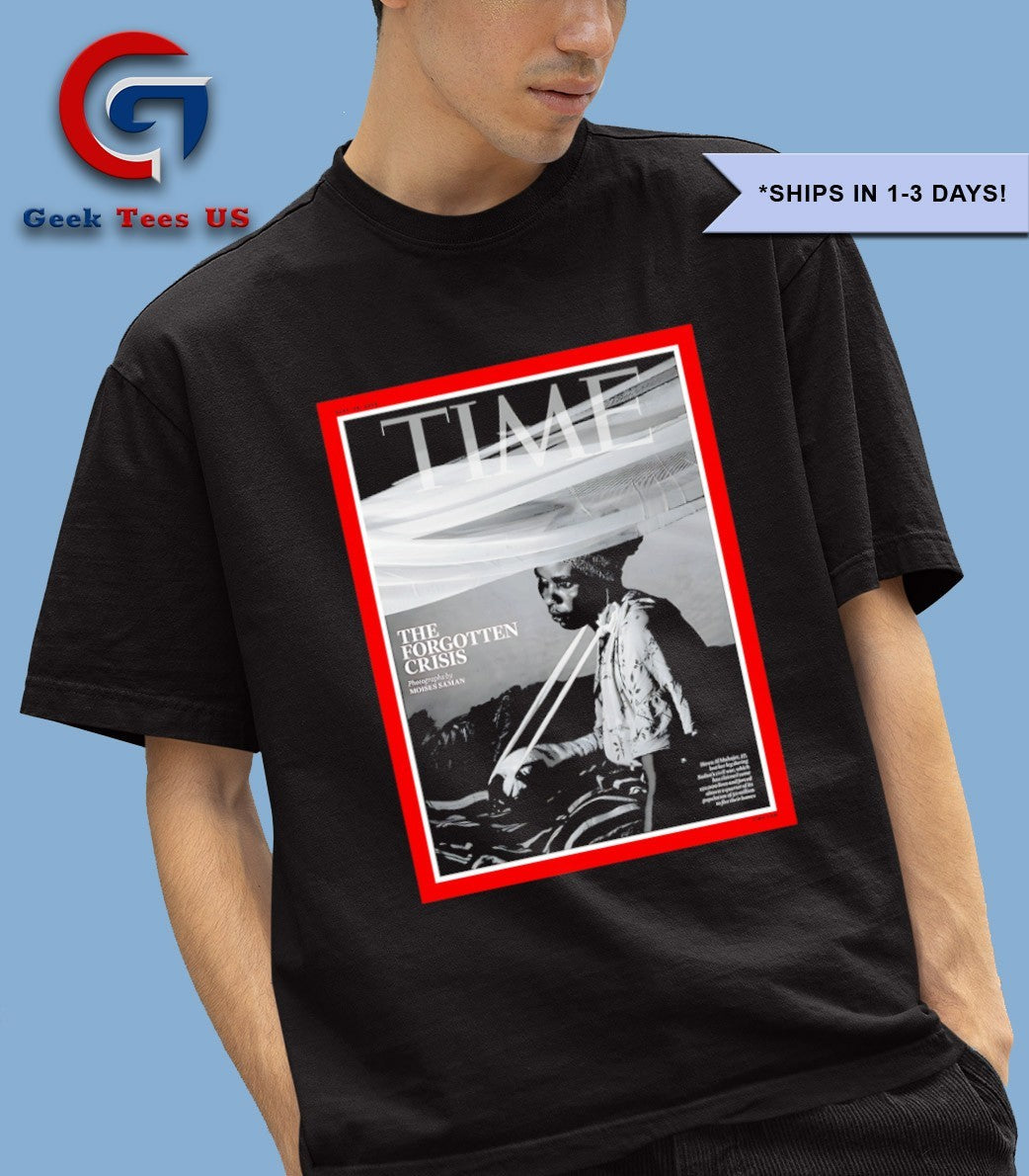 Time The Forgotten Crisis September 29 2025 Moises Saman Poster shirt