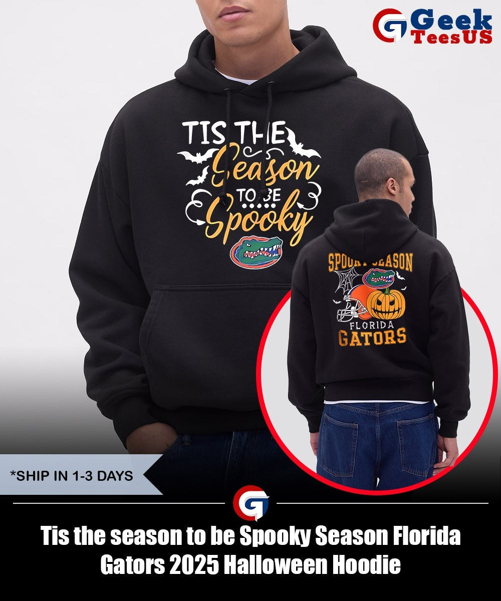 Tis the season to be Spooky Season Florida Gators 2025 Halloween shirt