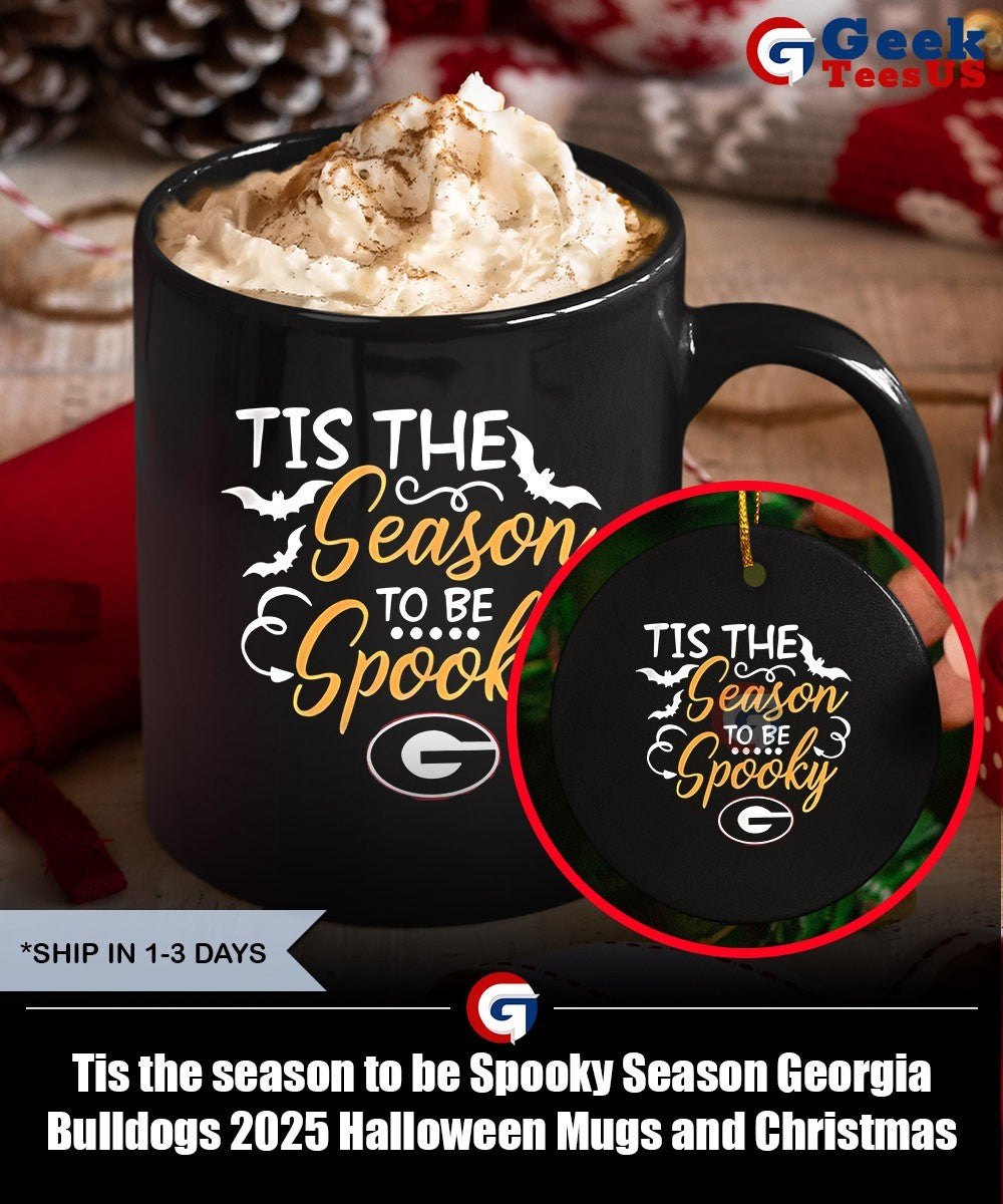 Tis the season to be Spooky Season Georgia Bulldogs 2025 Halloween shirt