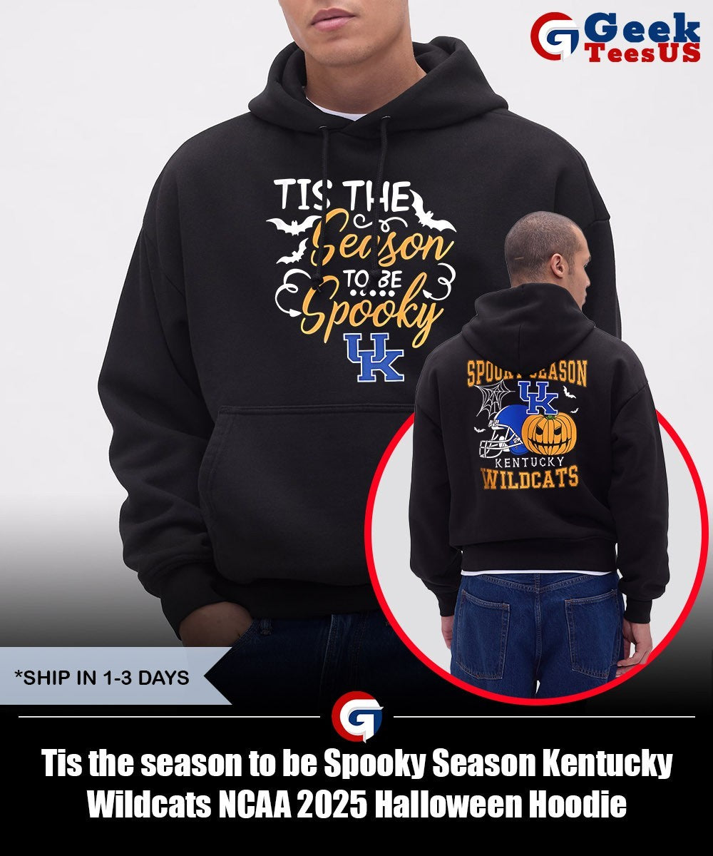 Tis the season to be Spooky Season Kentucky Wildcats NCAA 2025 Halloween shirt