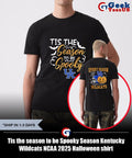 Tis the season to be Spooky Season Kentucky Wildcats NCAA 2025 Halloween shirt