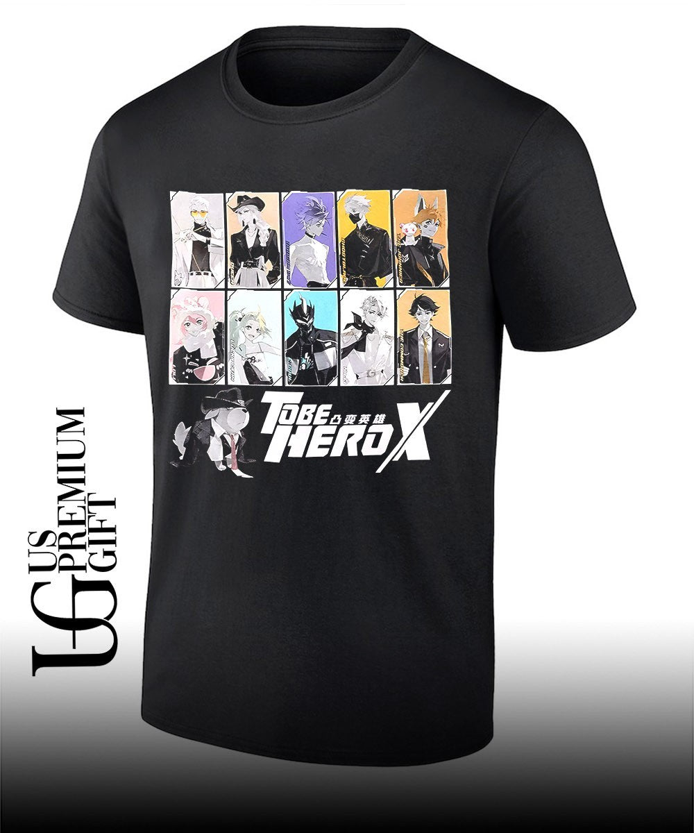 To Be Hero X top 10 heroes shirt