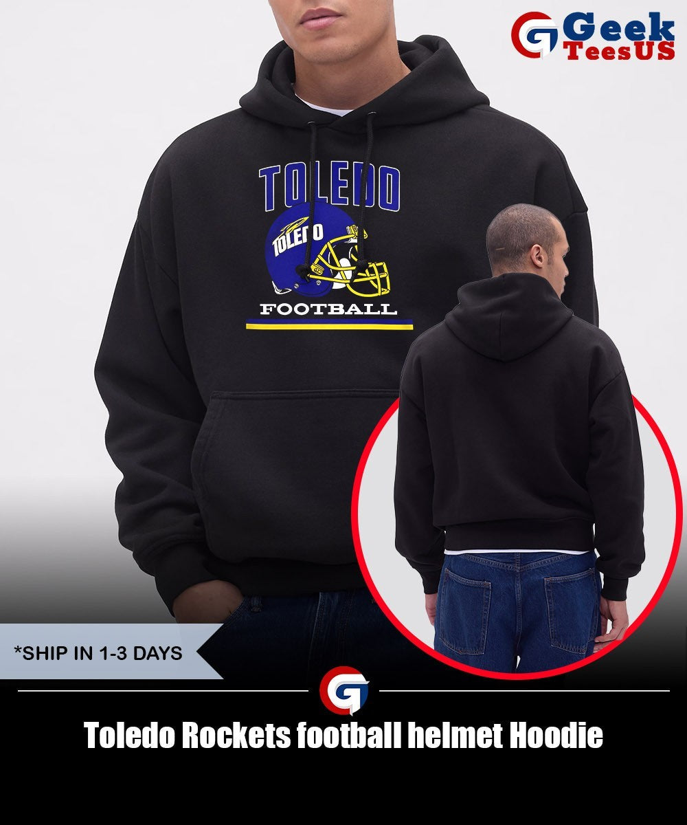 Toledo Rockets football helmet shirt