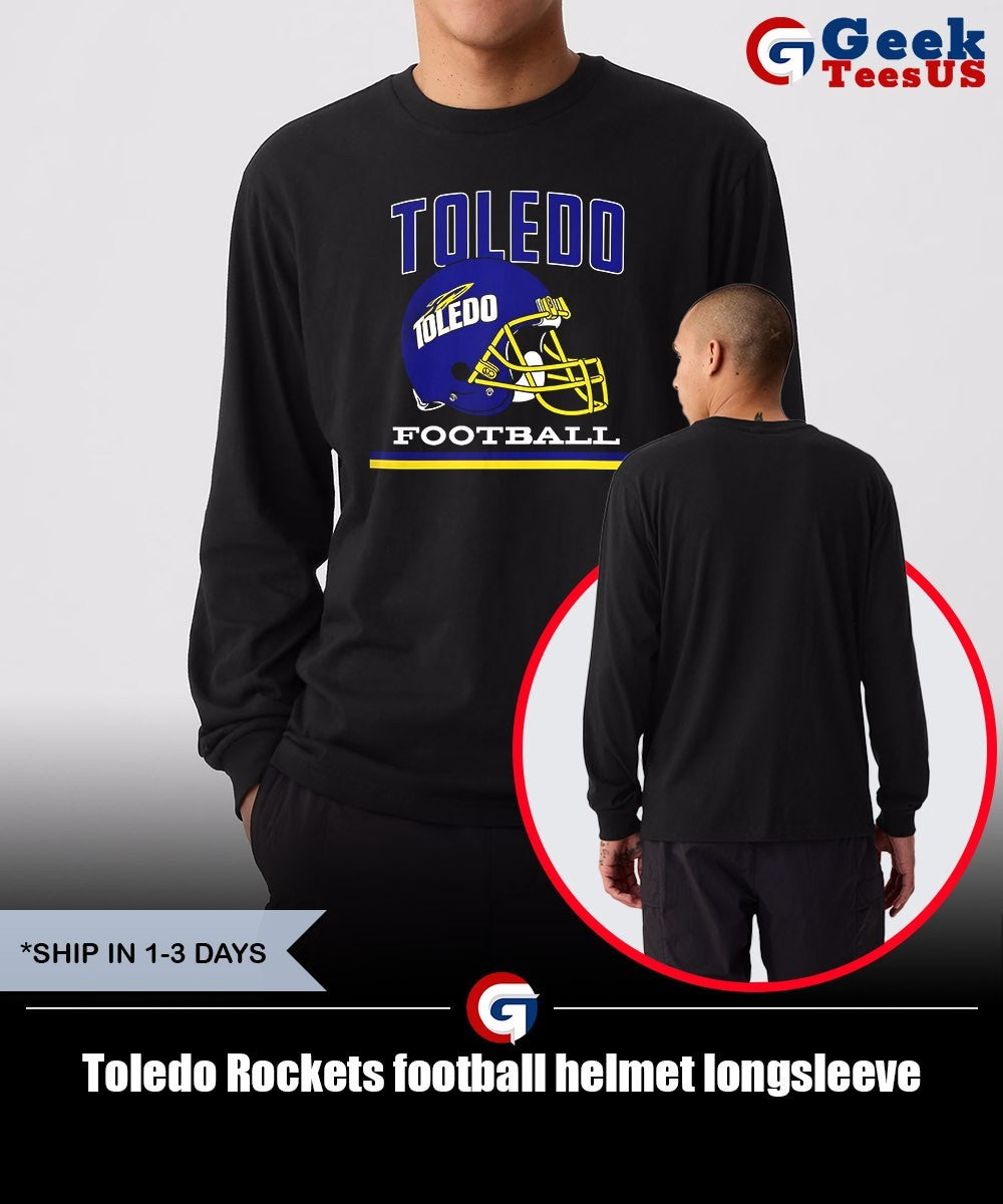 Toledo Rockets football helmet shirt