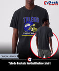 Toledo Rockets football helmet shirt