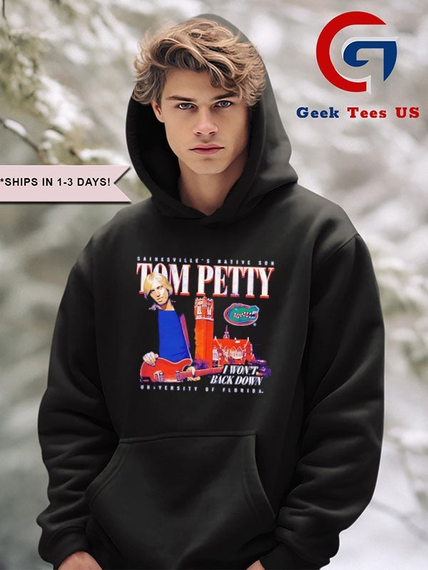 Tom Petty Florida Gators I won’t back down shirt