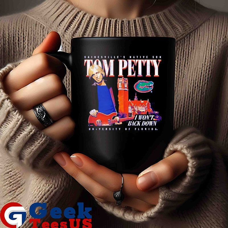 Tom Petty Florida Gators I won’t back down shirt