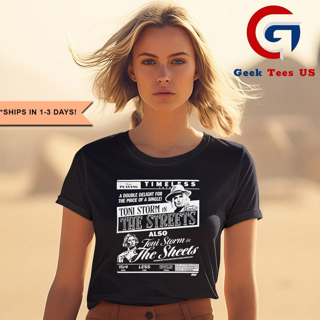 Toni Storm Timeless Double Delight Wrestling shirt