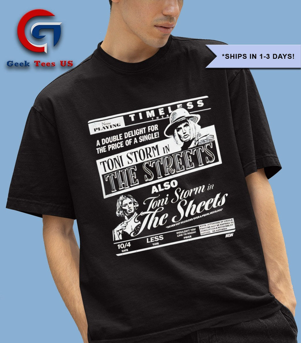 Toni Storm Timeless Double Delight Wrestling shirt