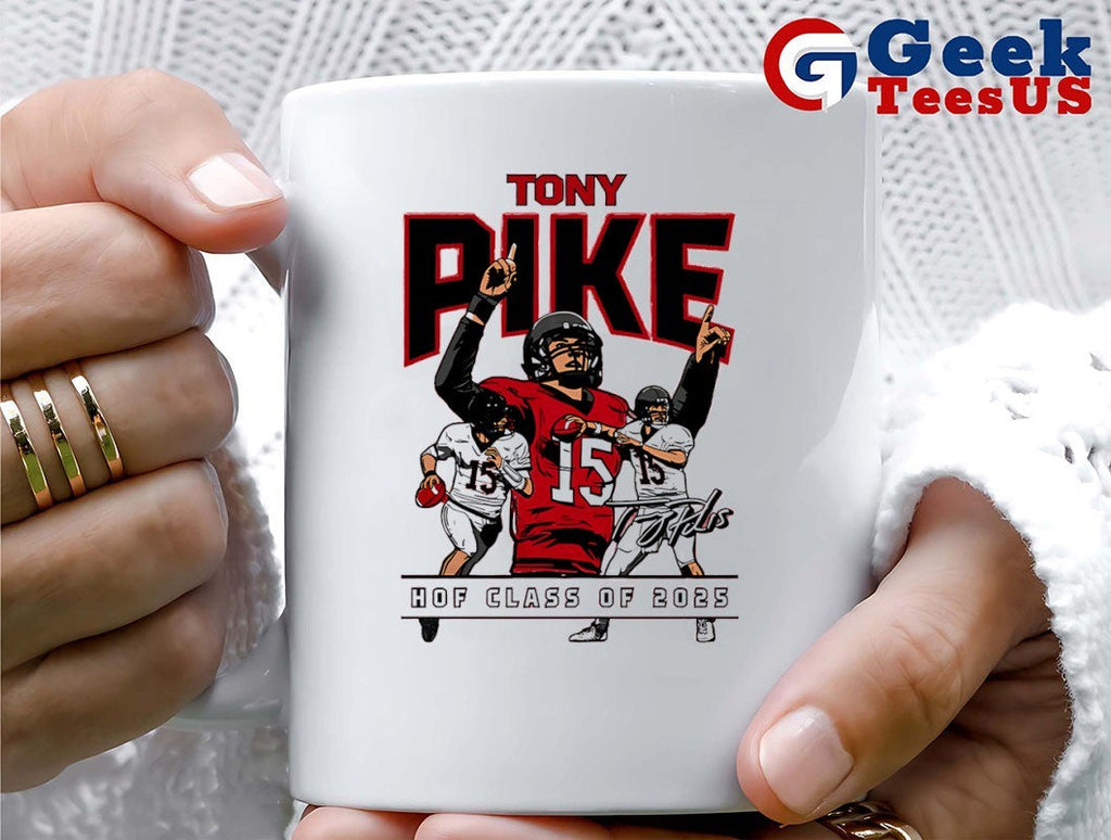 Tony Pike Hof Class Of 2025 Cincinnati Bearcats football signature shirt