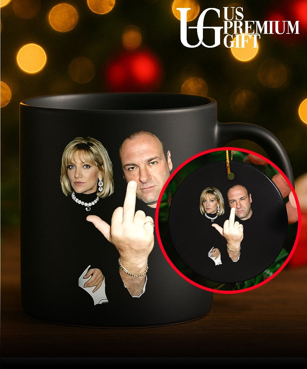 Tony Sopranos and Patti D’Arbanville middle finger shirt