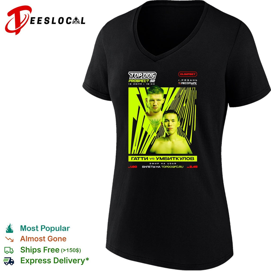 Dog Prospect 32 Gatti vs Umbitkulov fight poster shirt