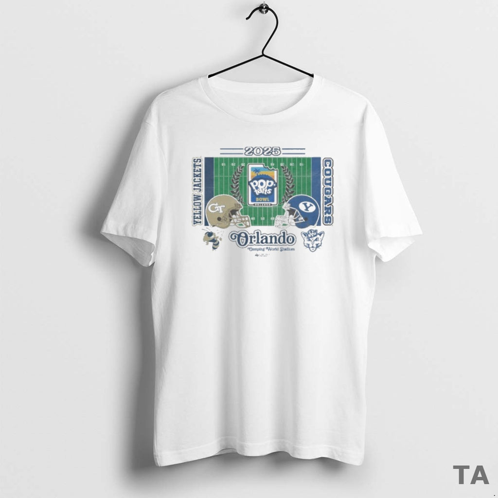 Top Georgia Tech Yellow Jackets Vs Byu Cougars 2025 Pop Tarts Bowl Camping World Stadium