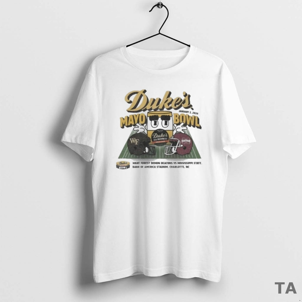 Top Wake Forest Demon Deacons Vs Mississippi State Bulldogs Dukes Mayo Bowl On January