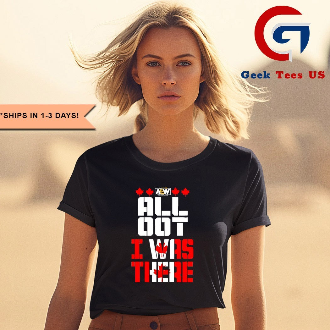 Toronto All Oot I was there shirt