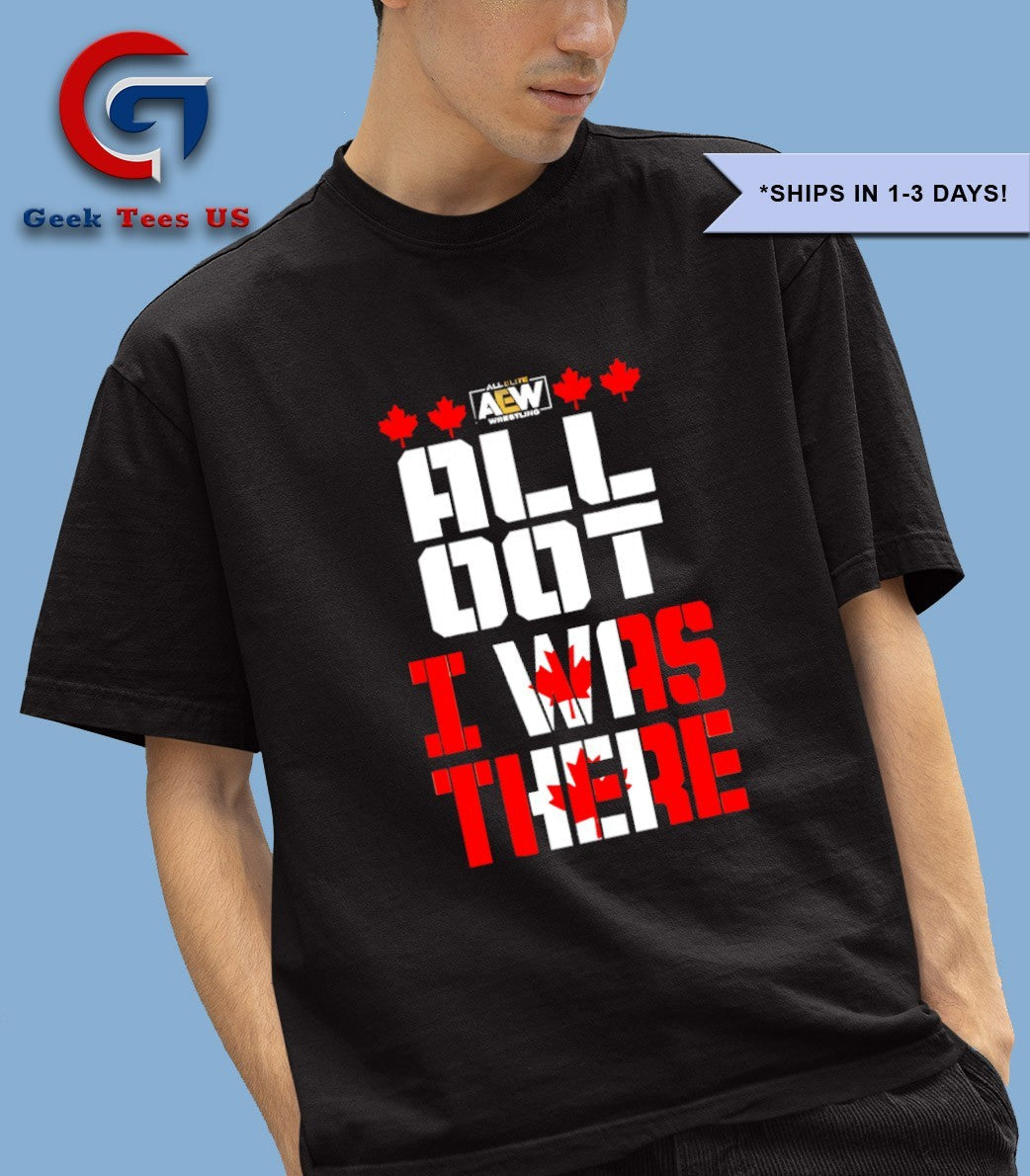 Toronto All Oot I was there shirt
