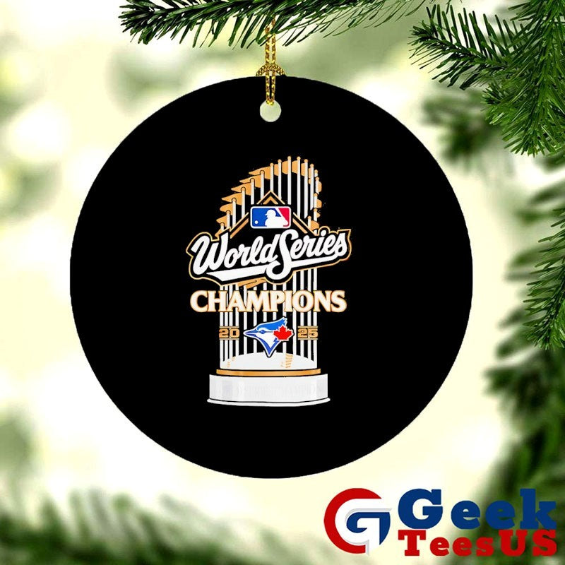 Toronto Blue Jays 2025 Champions MLB World Series Winner trophy shirt