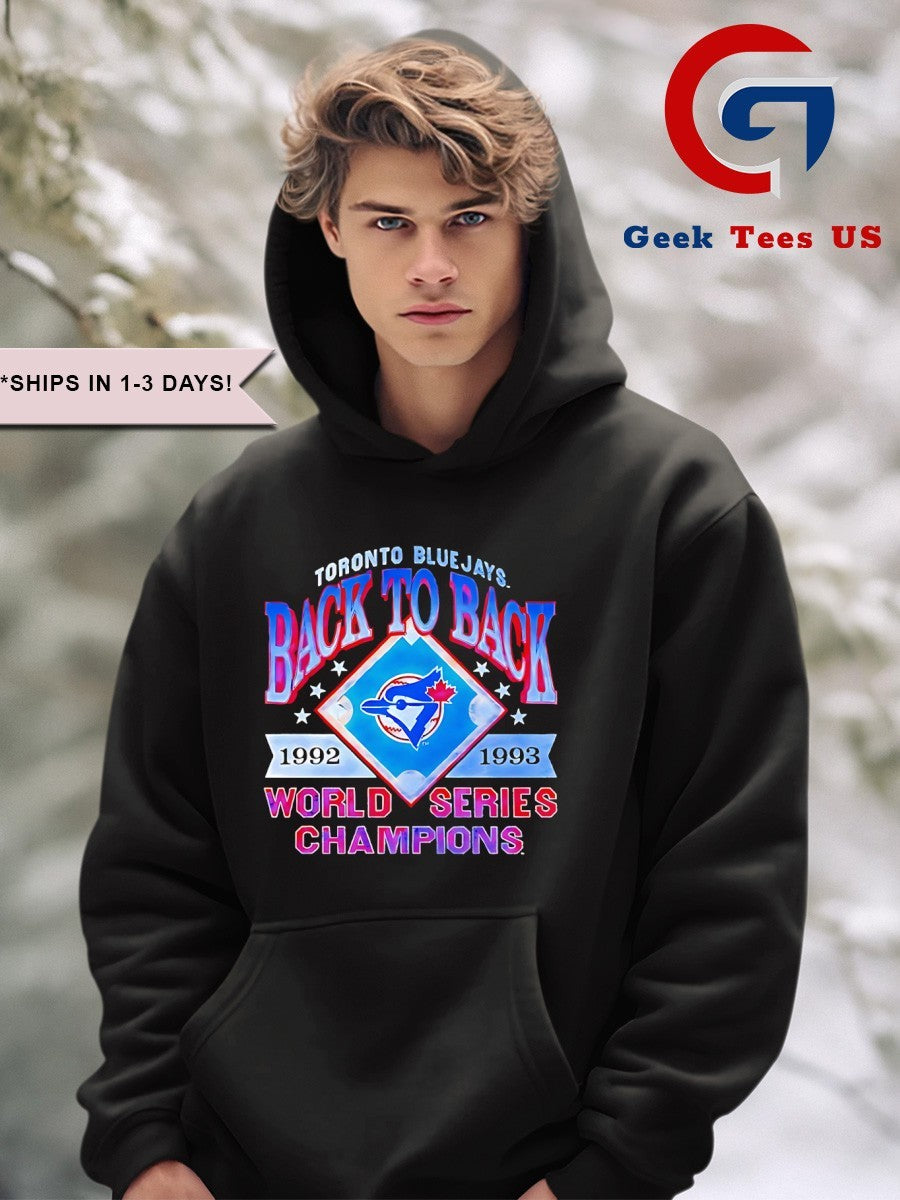 Toronto Blue Jays Back to Back World Series Champions 1992-1993 logo shirt