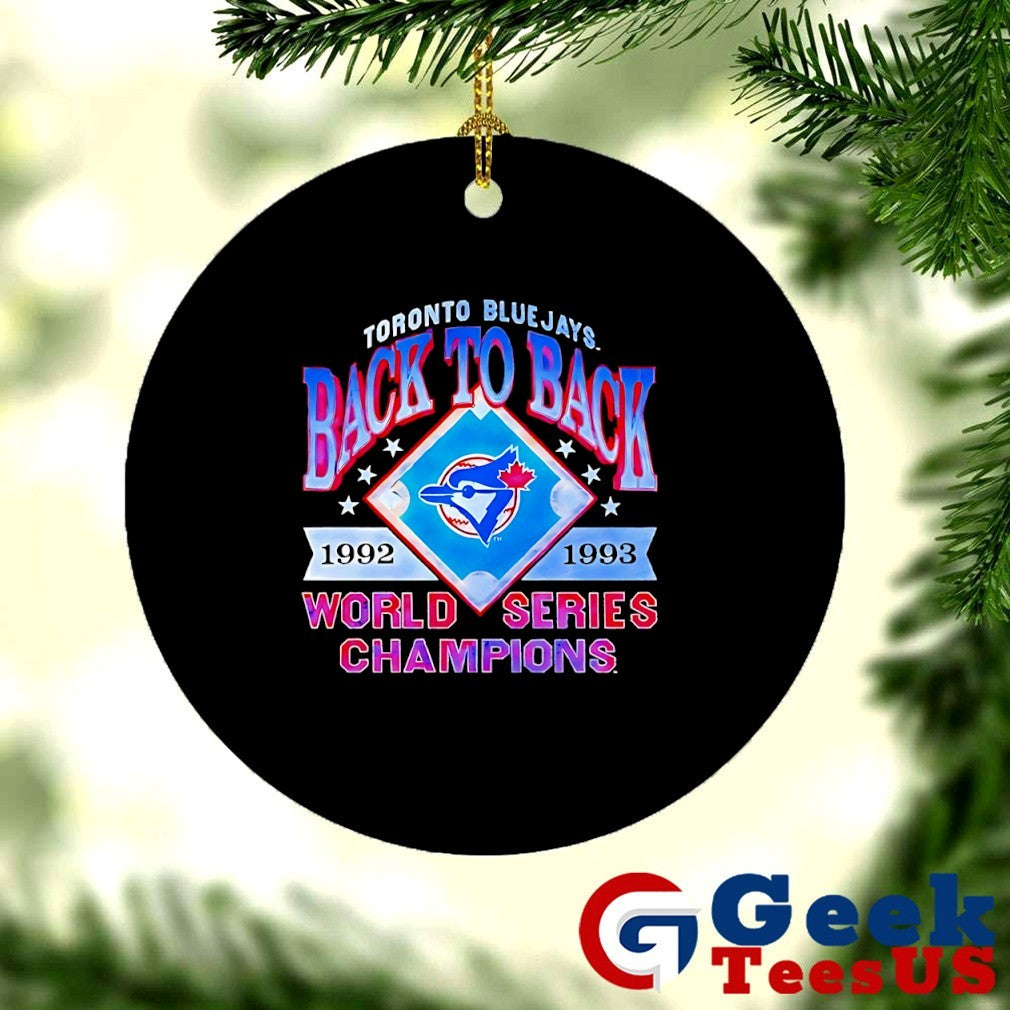 Toronto Blue Jays Back to Back World Series Champions 1992-1993 logo shirt
