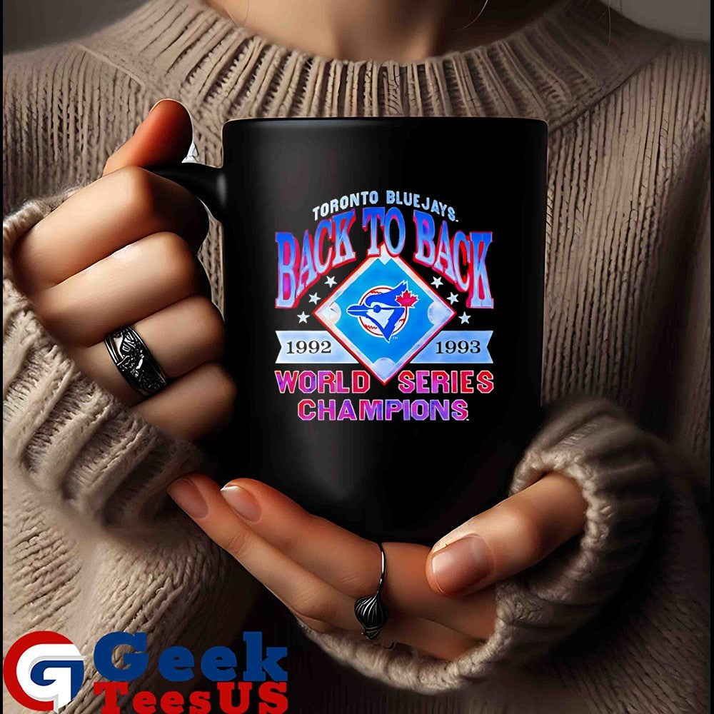Toronto Blue Jays Back to Back World Series Champions 1992-1993 logo shirt