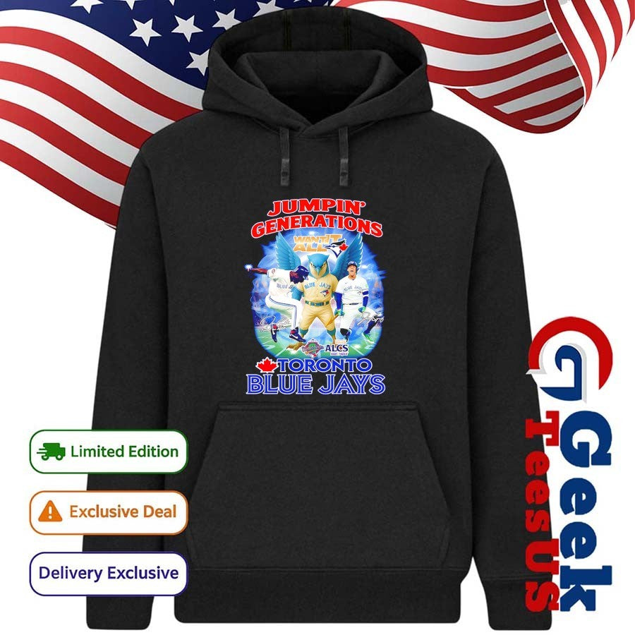 Toronto Blue Jays Jumpin’ Generations ALCS Champions 2025 mascot shirt