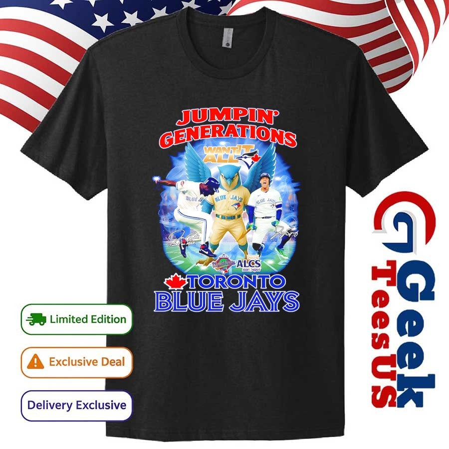 Toronto Blue Jays Jumpin’ Generations ALCS Champions 2025 mascot shirt