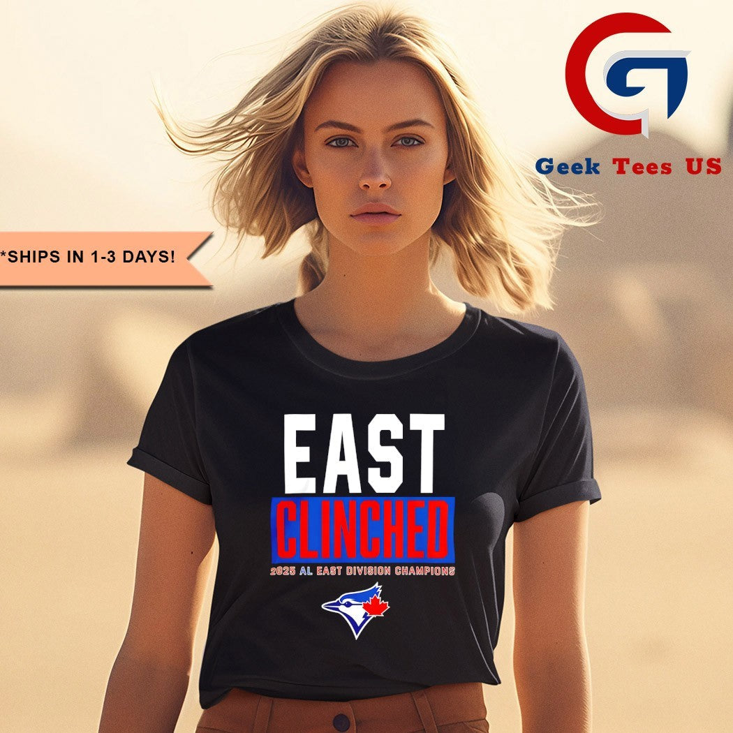 Toronto Blue Jays MLB 2025 AL East Division Champions logo shirt