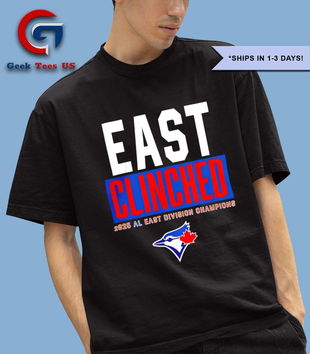 Toronto Blue Jays MLB 2025 AL East Division Champions logo shirt