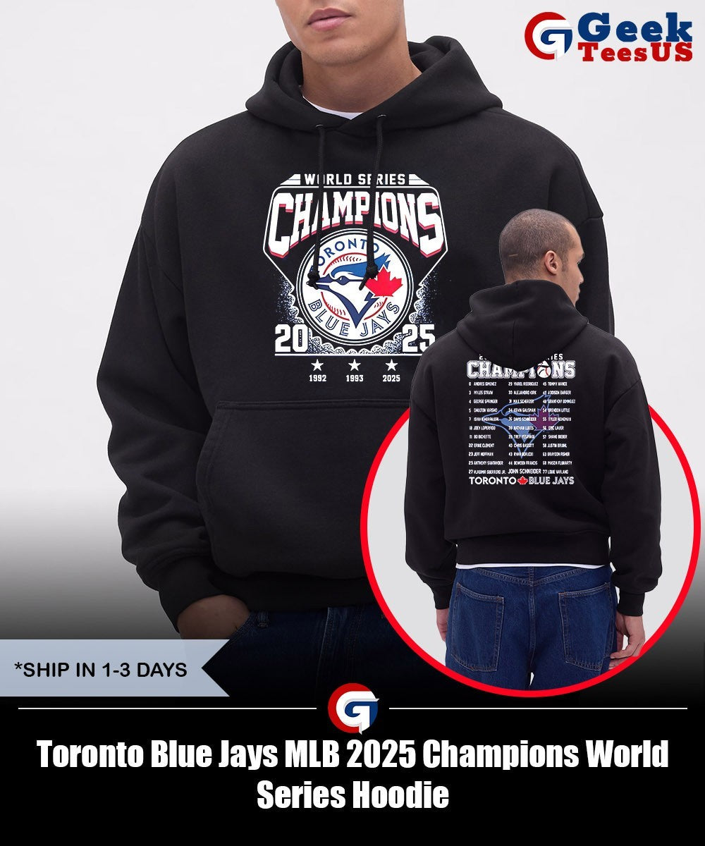 Toronto Blue Jays MLB 2025 Champions World Series shirt
