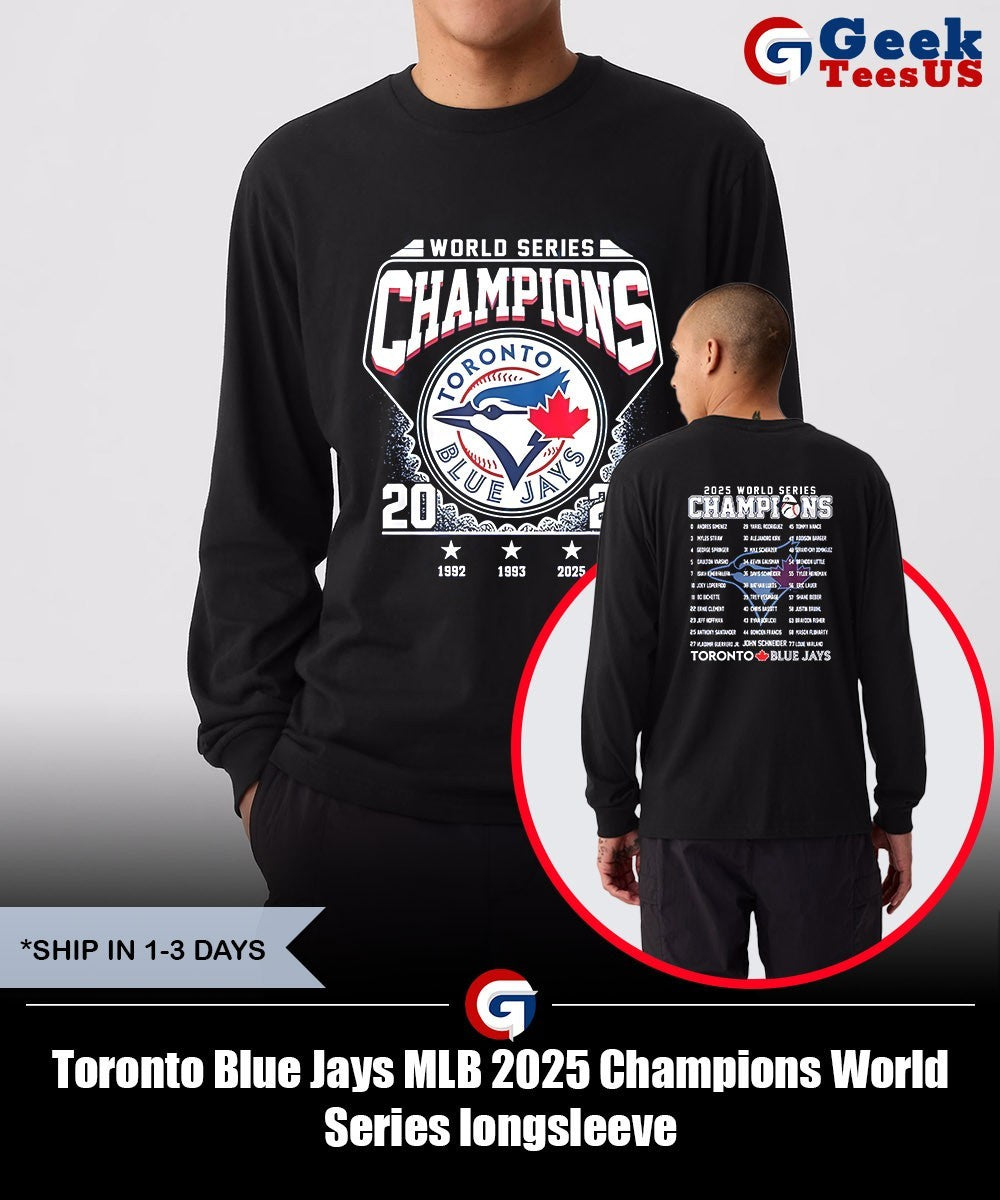 Toronto Blue Jays MLB 2025 Champions World Series shirt