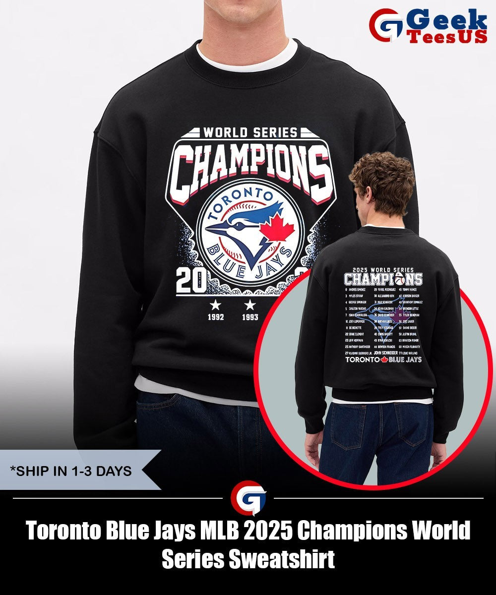 Toronto Blue Jays MLB 2025 Champions World Series shirt